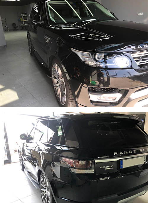range rover seramik kaplama
